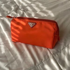 Beautiful Orange Prada bag!